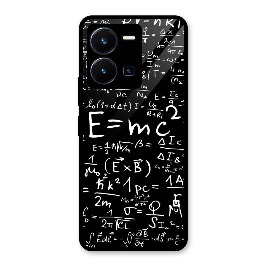 Physics Equation Glass Back Case for Vivo Y35