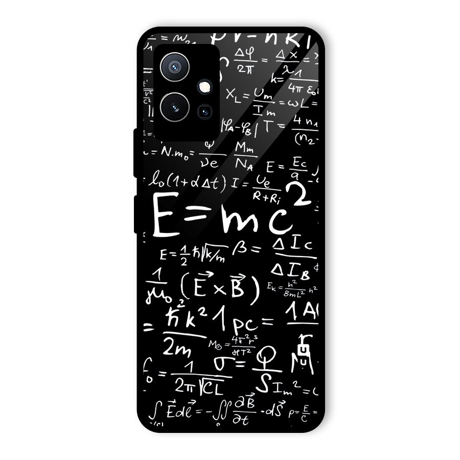 Physics Equation Glass Back Case for Vivo iQOO Z6