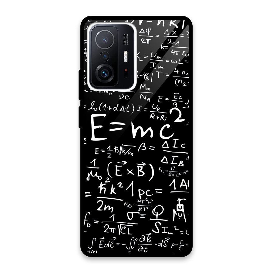Physics Equation Glass Back Case for Xiaomi 11T Pro