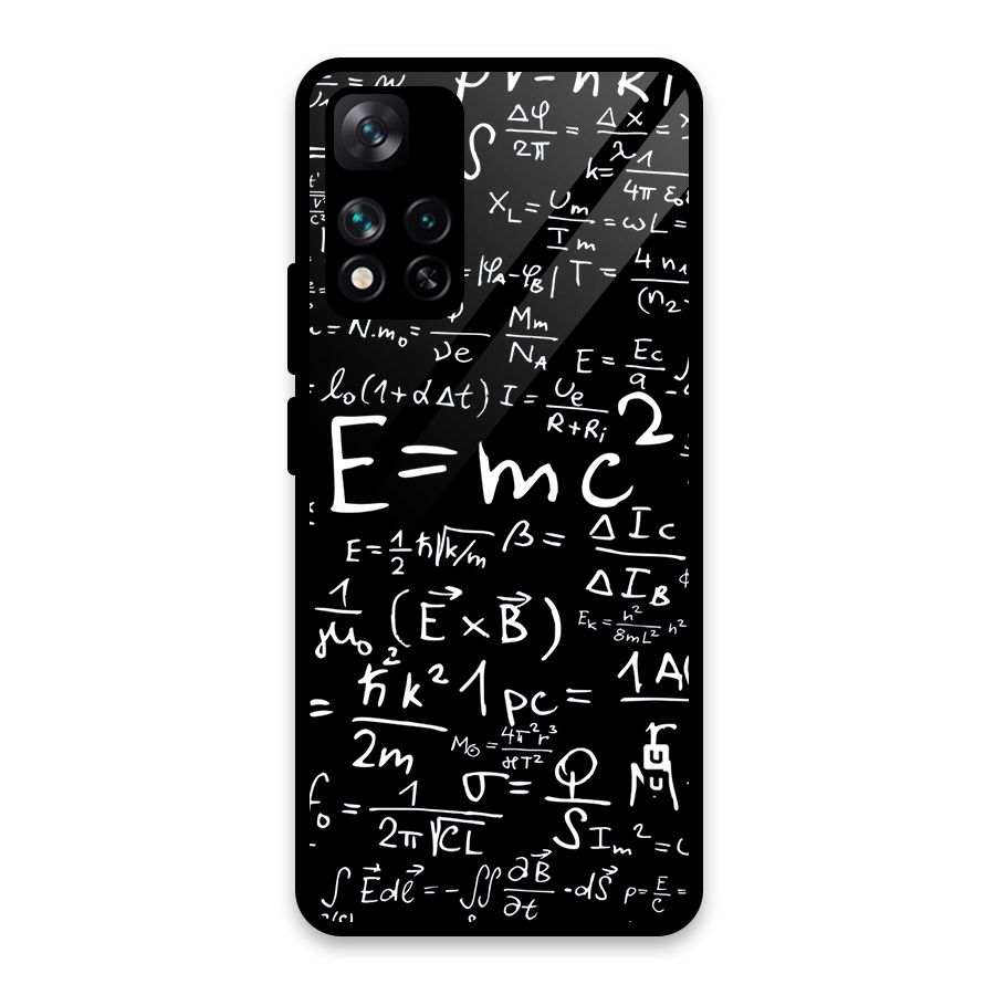 Physics Equation Glass Back Case for Xiaomi 11i HyperCharge 5G