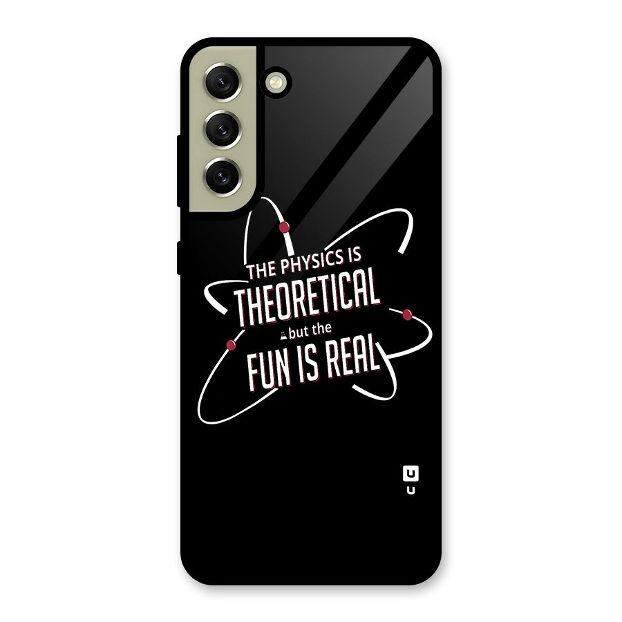 Physics Theoretical Fun Real Glass Back Case for Galaxy S21 FE 5G