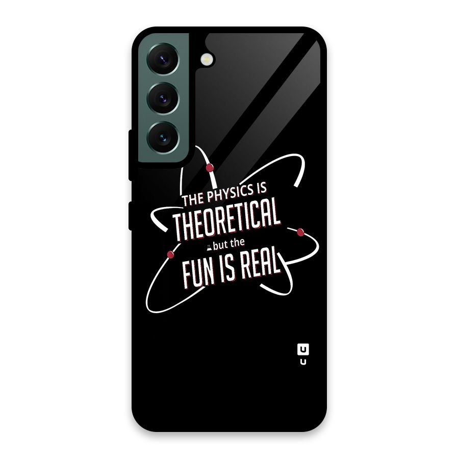 Physics Theoretical Fun Real Glass Back Case for Galaxy S22 5G