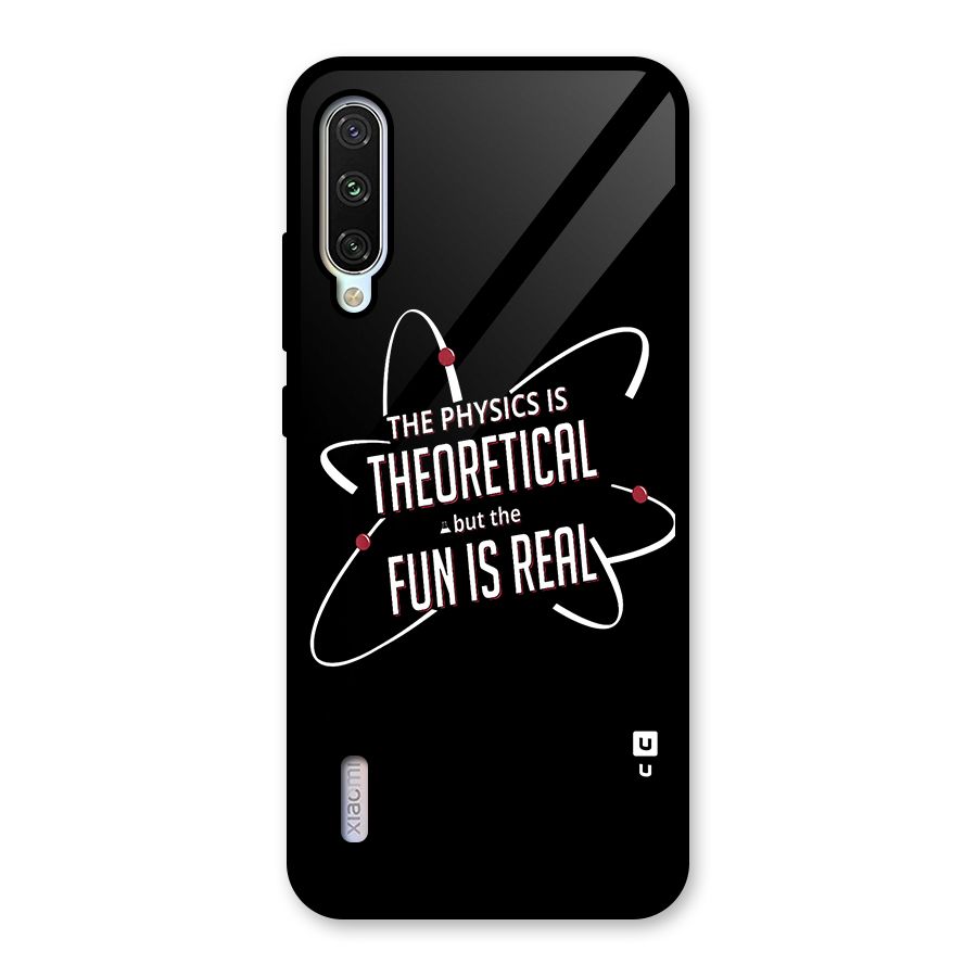 Physics Theoretical Fun Real Glass Back Case for Mi A3
