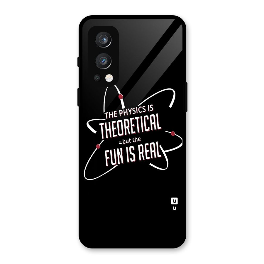 Physics Theoretical Fun Real Glass Back Case for OnePlus Nord 2 5G