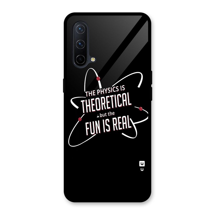 Physics Theoretical Fun Real Glass Back Case for OnePlus Nord CE 5G