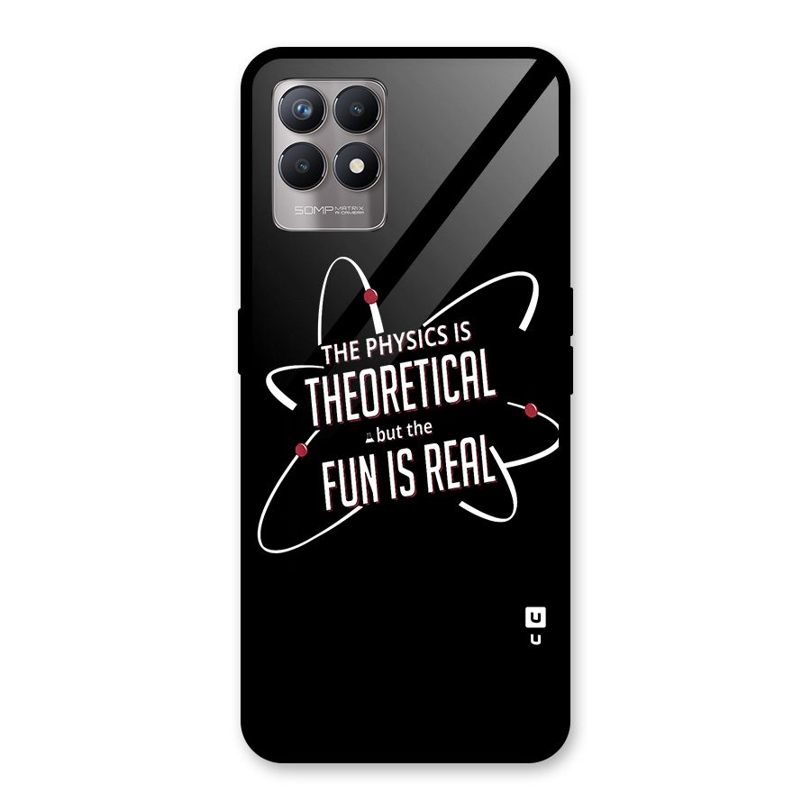Physics Theoretical Fun Real Glass Back Case for Realme 8i