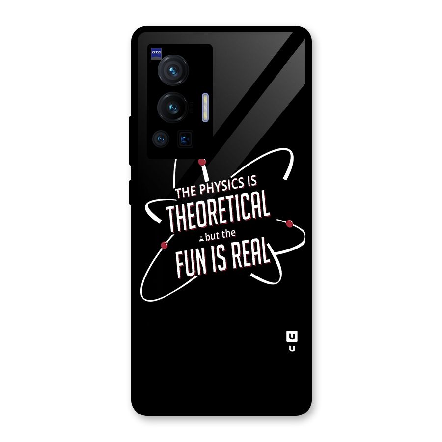 Physics Theoretical Fun Real Glass Back Case for Vivo X70 Pro