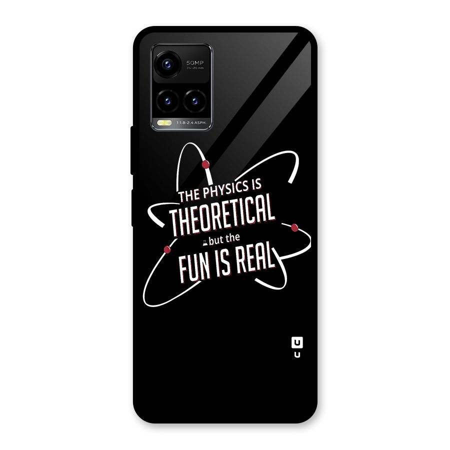 Physics Theoretical Fun Real Glass Back Case for Vivo Y21T