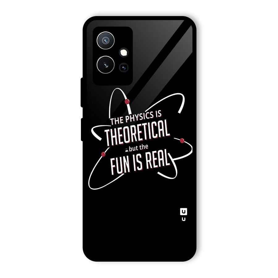 Physics Theoretical Fun Real Glass Back Case for Vivo Y75 5G