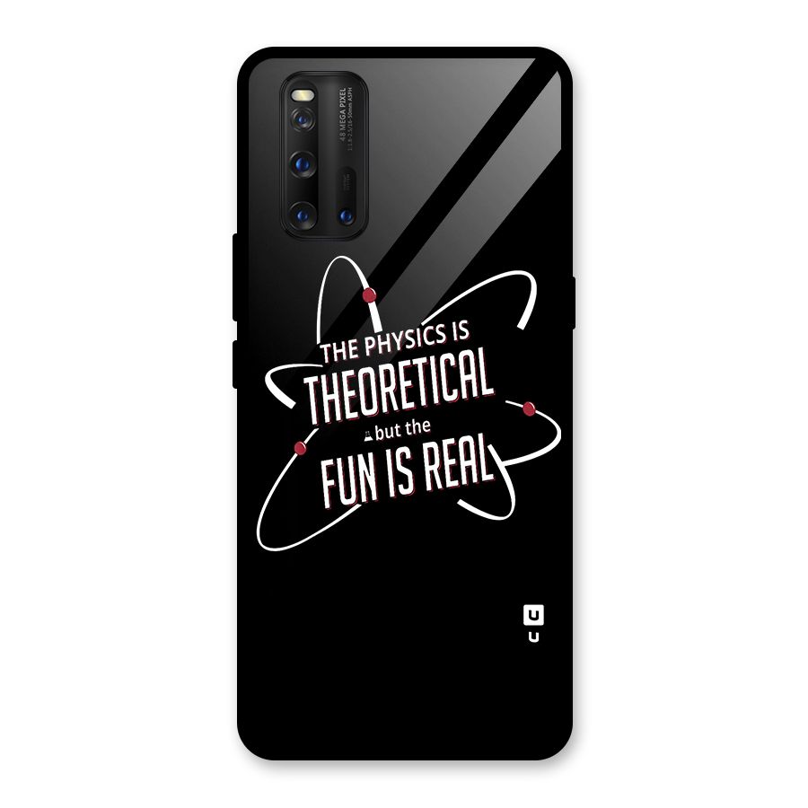 Physics Theoretical Fun Real Glass Back Case for Vivo iQOO 3