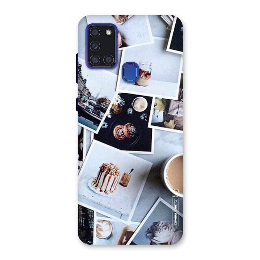 Pictures Coffee Back Case for Galaxy A21s