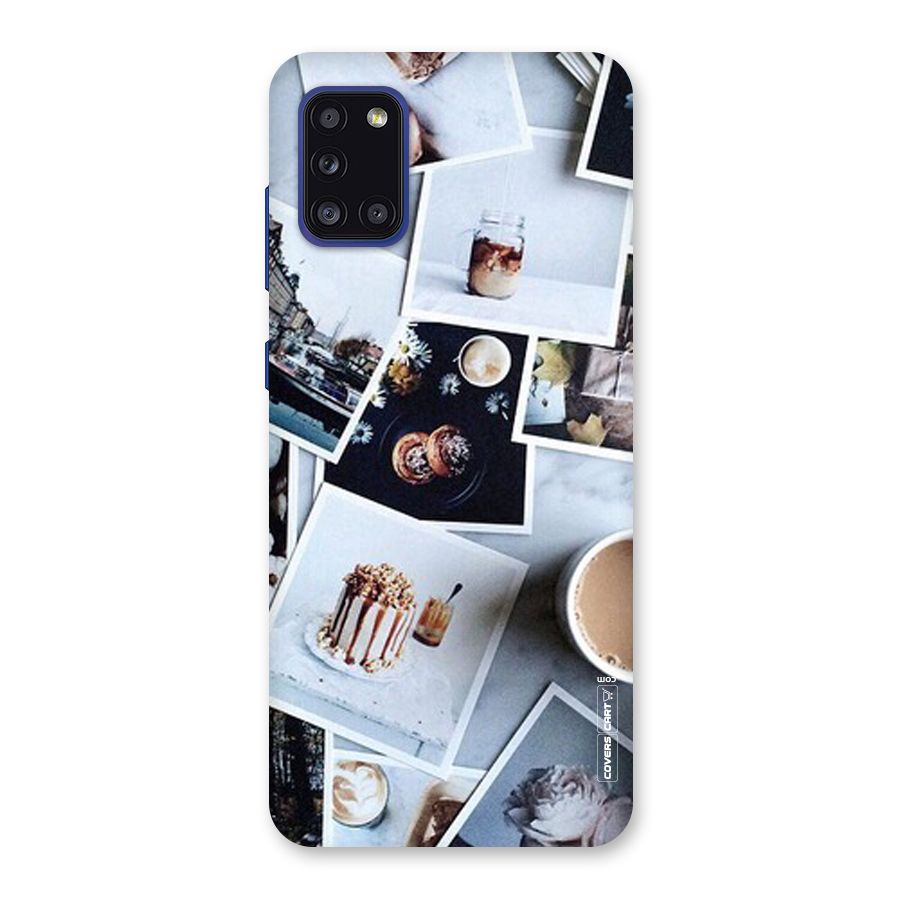 Pictures Coffee Back Case for Galaxy A31
