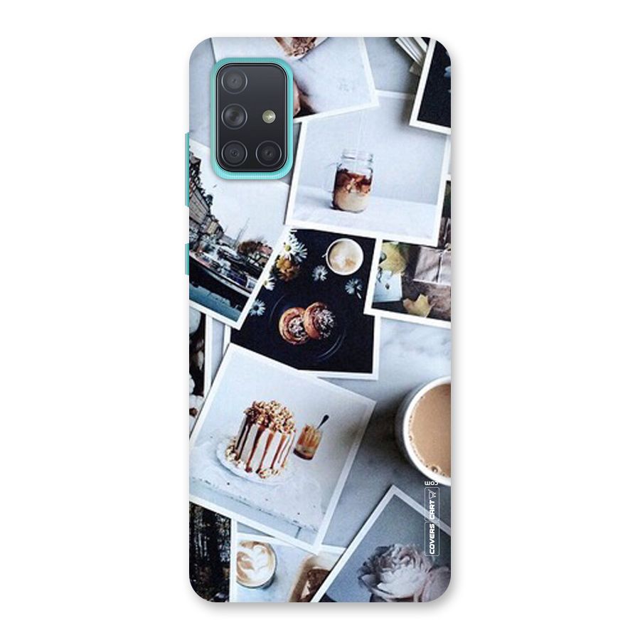 Pictures Coffee Back Case for Galaxy A71