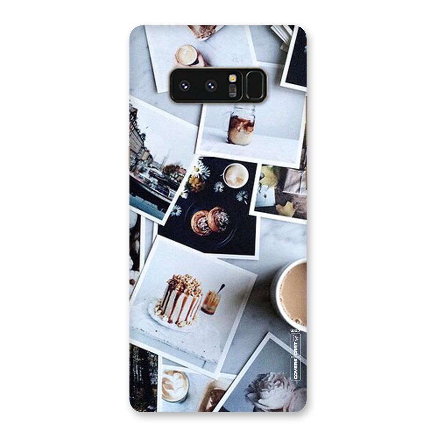 Pictures Coffee Back Case for Galaxy Note 8