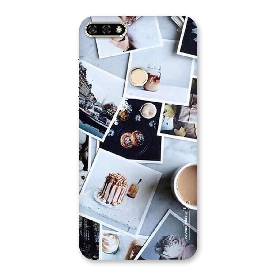 Pictures Coffee Back Case for Honor 7A