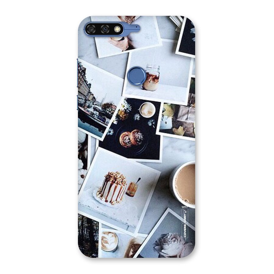 Pictures Coffee Back Case for Honor 7C