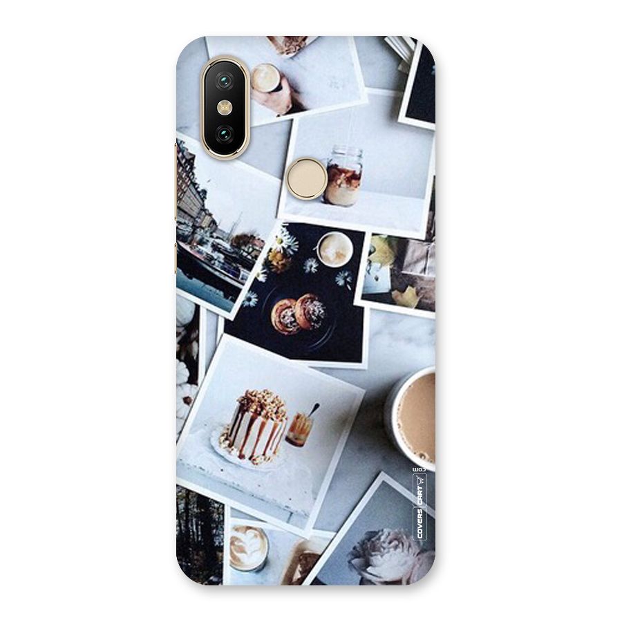 Pictures Coffee Back Case for Mi A2