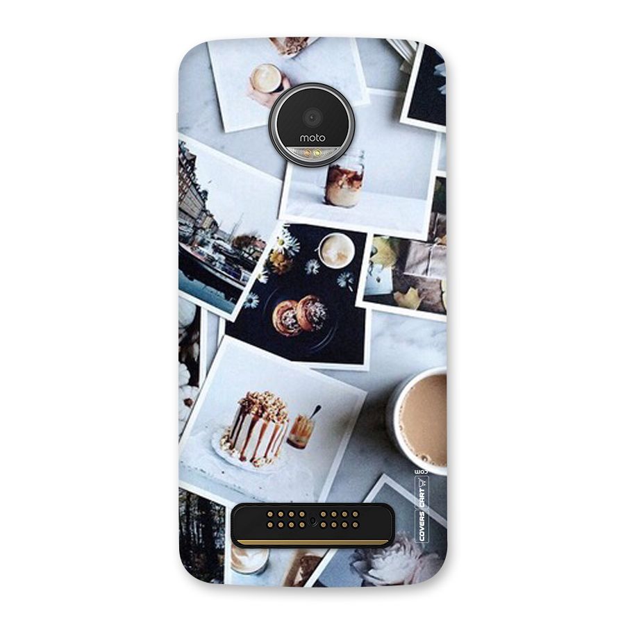 Pictures Coffee Back Case for Moto Z Play