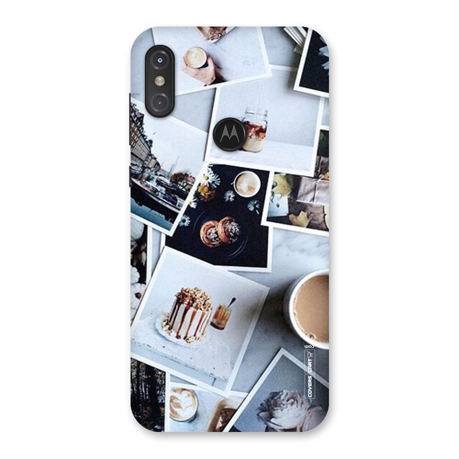 Pictures Coffee Back Case for Motorola One Power