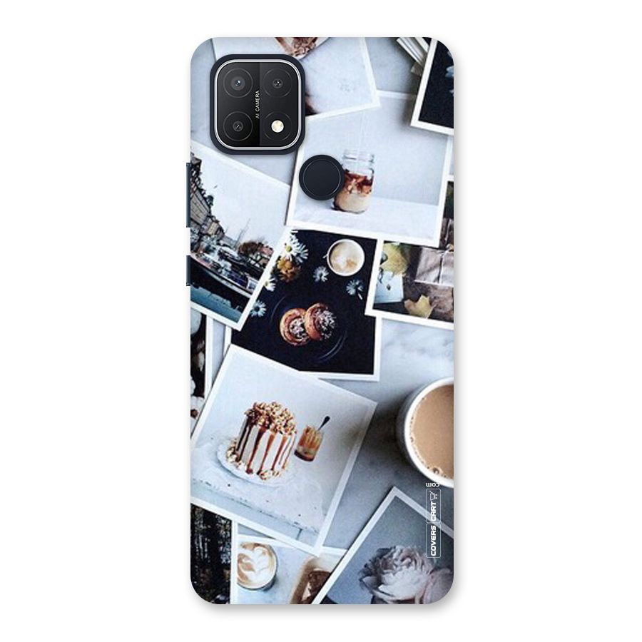 Pictures Coffee Back Case for Oppo A15