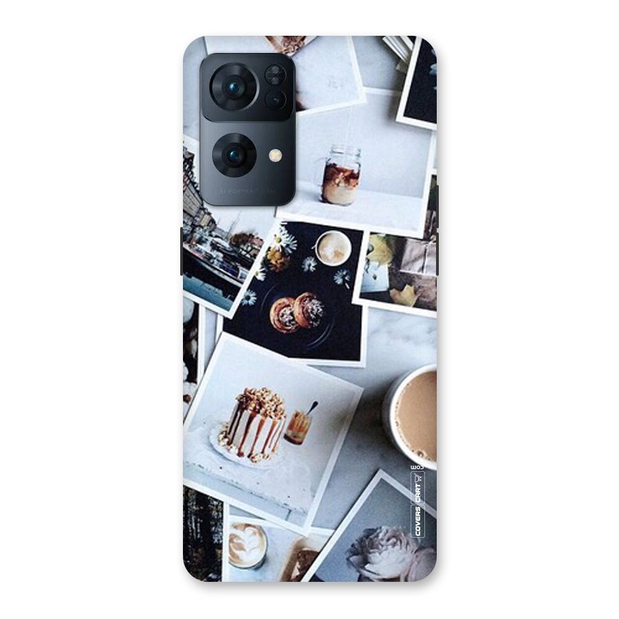 Pictures Coffee Back Case for Oppo Reno7 Pro 5G