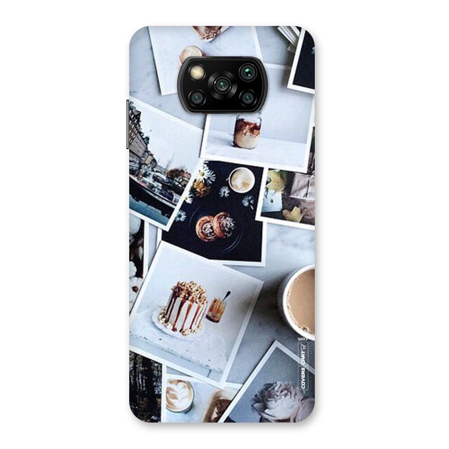 Pictures Coffee Back Case for Poco X3