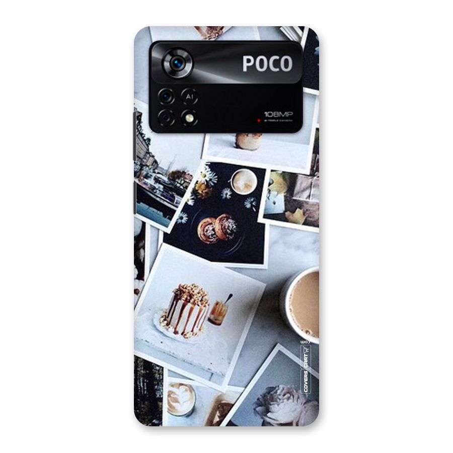 Pictures Coffee Back Case for Poco X4 Pro 5G