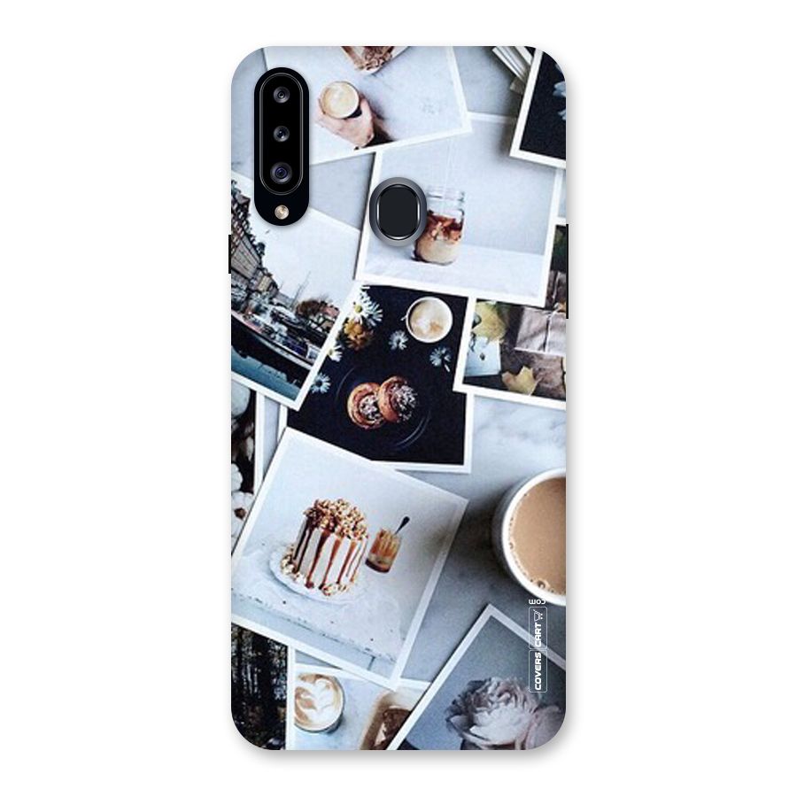 Pictures Coffee Back Case for Samsung Galaxy A20s