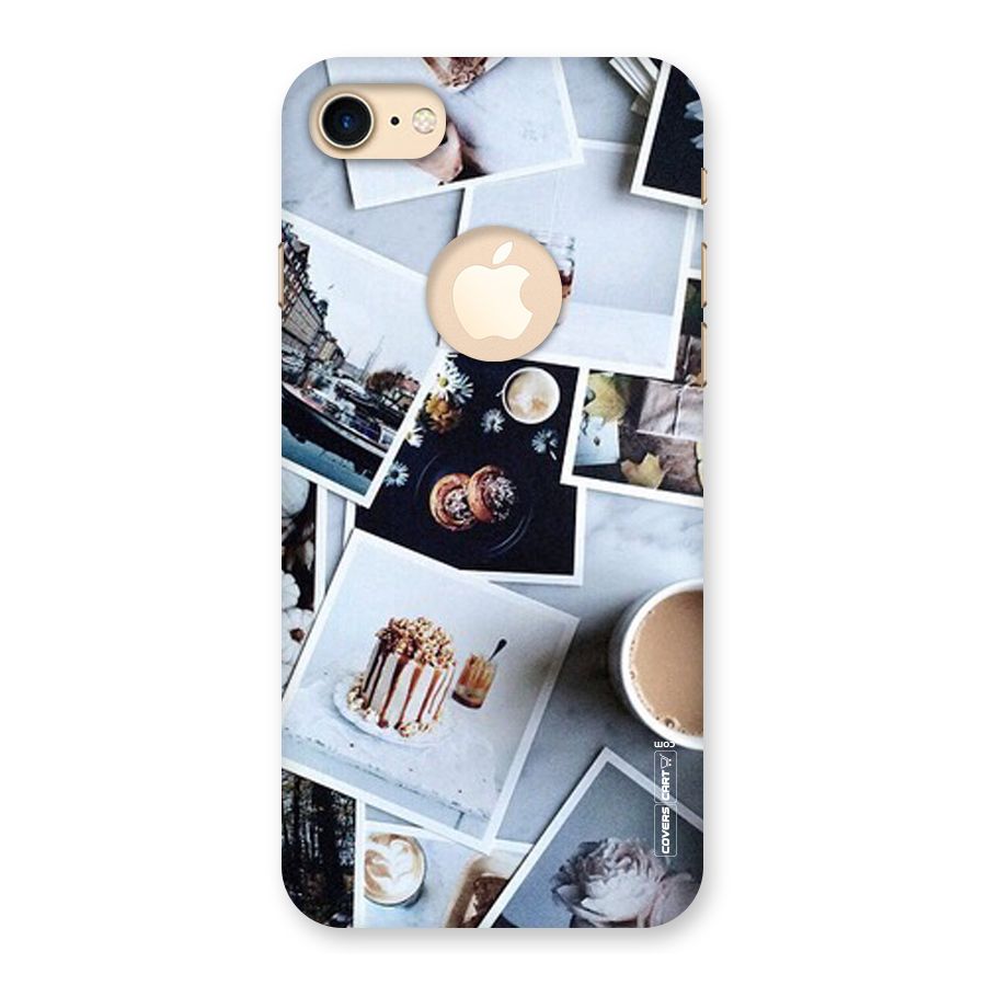Pictures Coffee Back Case for iPhone 7 Logo Cut