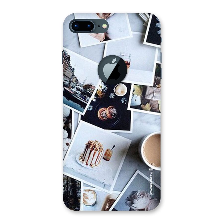 Pictures Coffee Back Case for iPhone 7 Plus Logo Cut