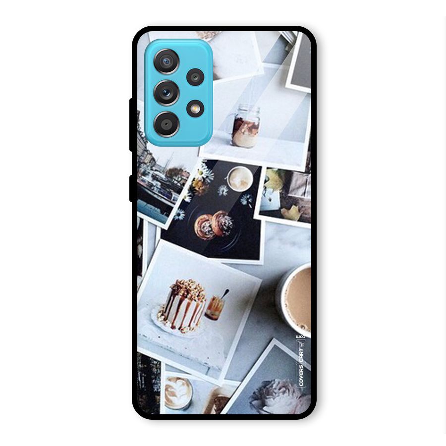 Pictures Coffee Glass Back Case for Galaxy A52