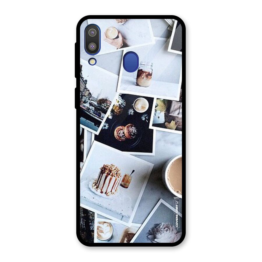 Pictures Coffee Glass Back Case for Galaxy M20