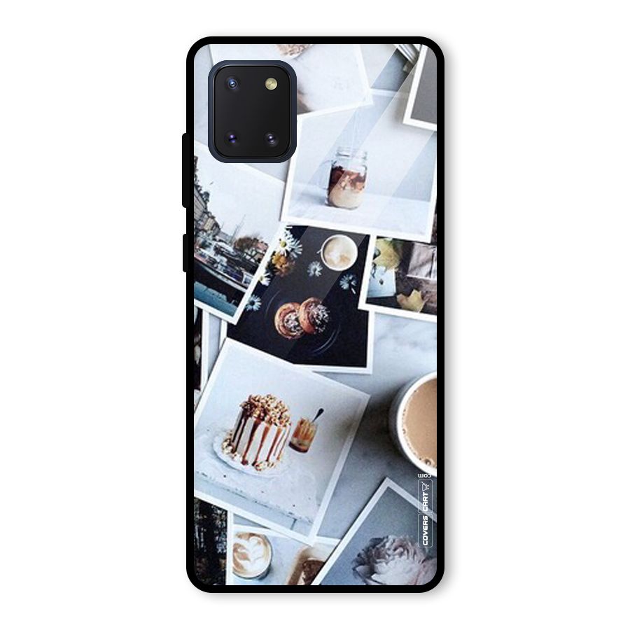 Pictures Coffee Glass Back Case for Galaxy Note 10 Lite