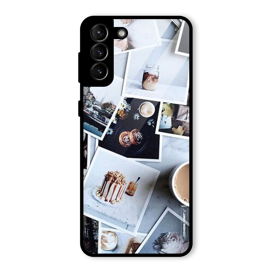 Pictures Coffee Glass Back Case for Galaxy S21 Plus