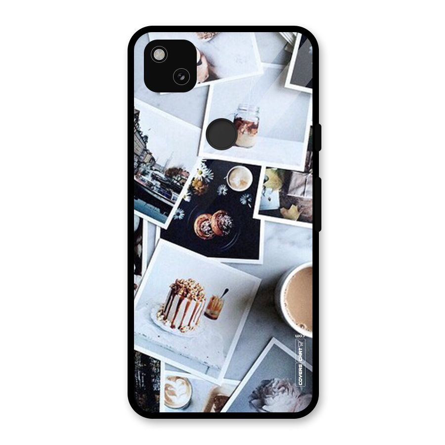 Pictures Coffee Glass Back Case for Google Pixel 4a