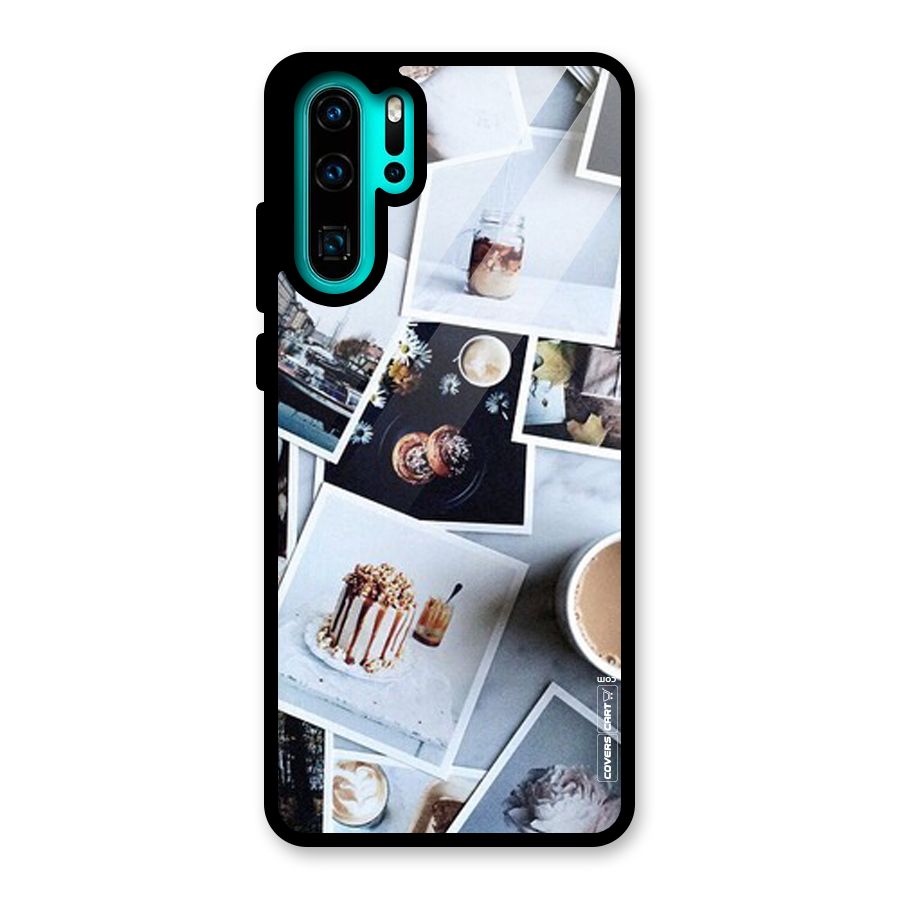 Pictures Coffee Glass Back Case for Huawei P30 Pro