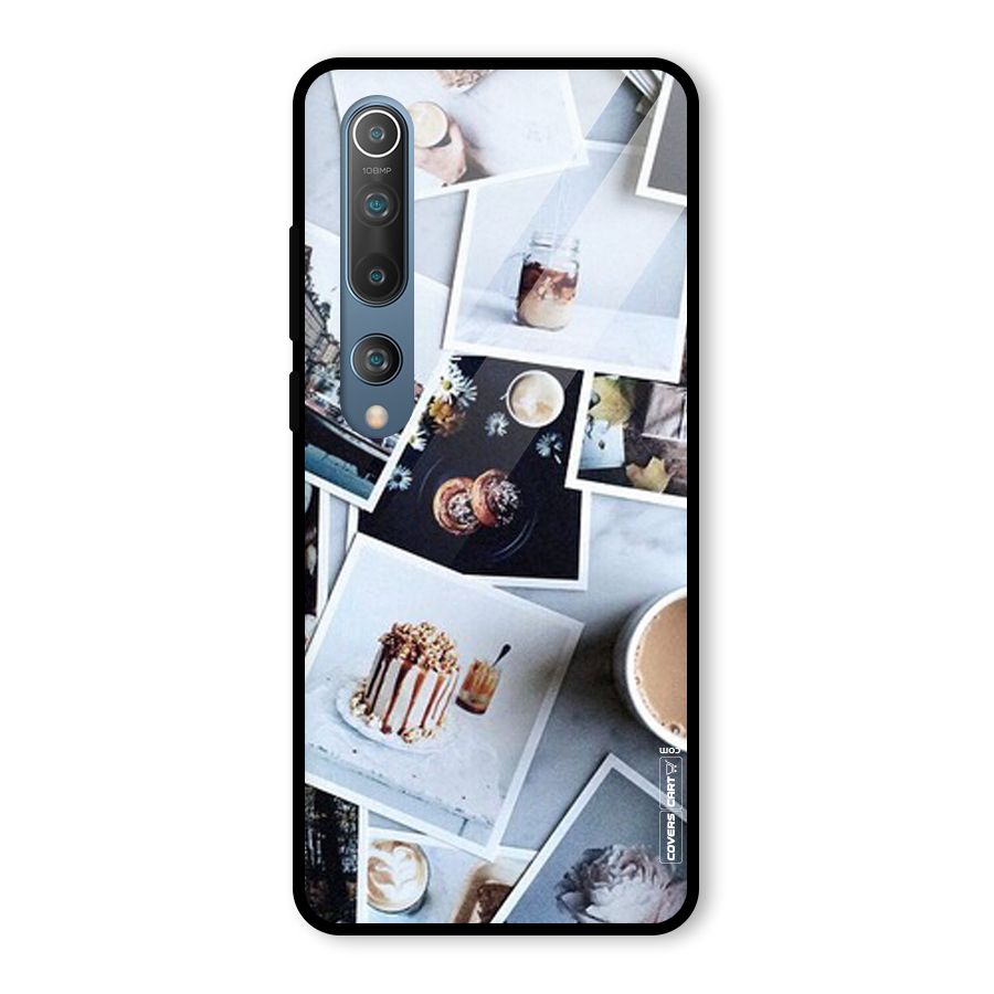 Pictures Coffee Glass Back Case for Mi 10