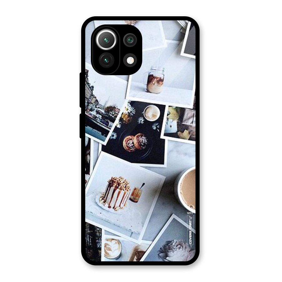 Pictures Coffee Glass Back Case for Mi 11 Lite