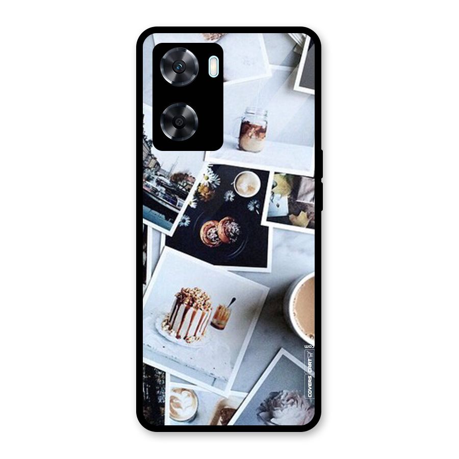 Pictures Coffee Glass Back Case for Oppo A77