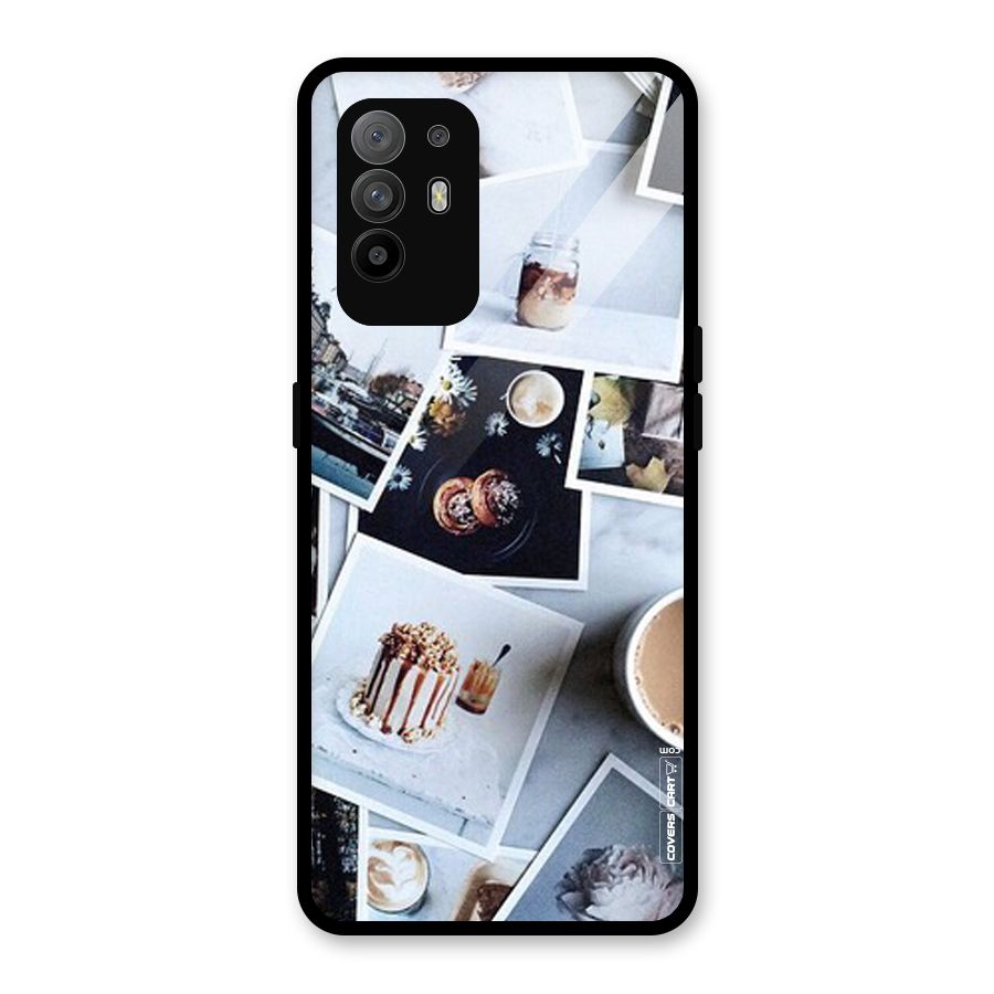 Pictures Coffee Glass Back Case for Oppo F19 Pro Plus 5G