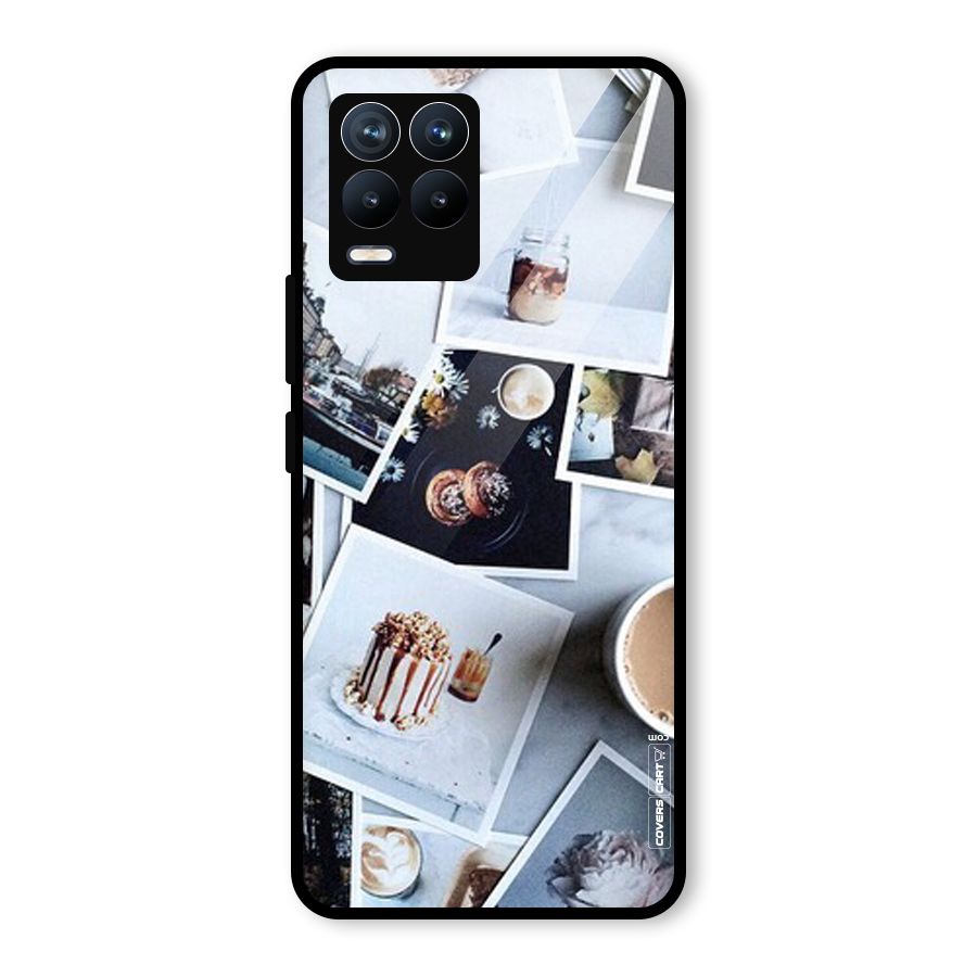 Pictures Coffee Glass Back Case for Realme 8
