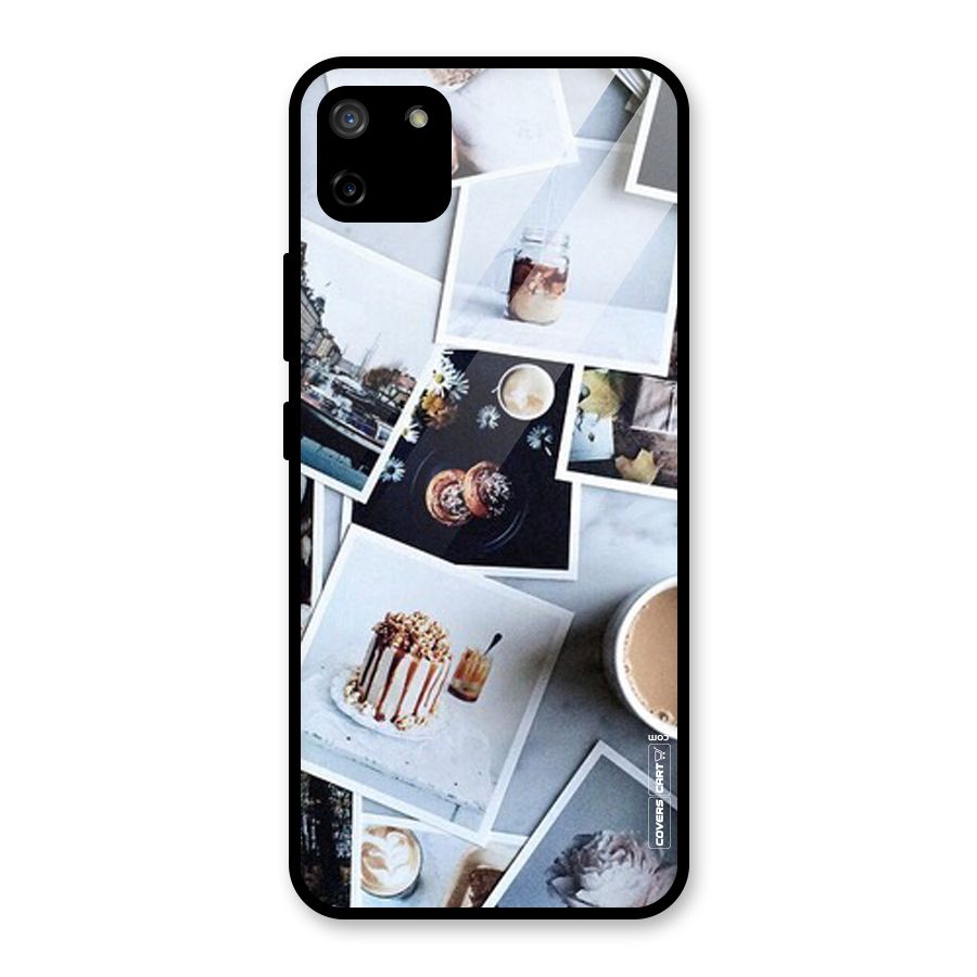 Pictures Coffee Glass Back Case for Realme C11