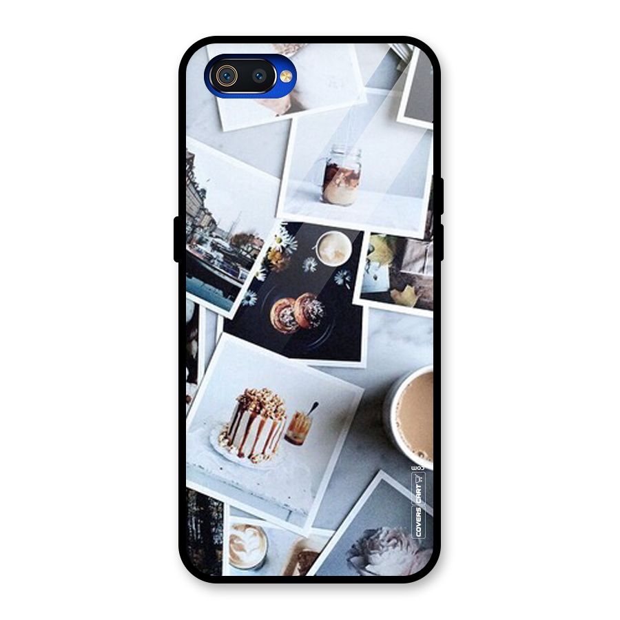 Pictures Coffee Glass Back Case for Realme C2