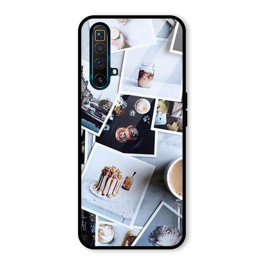 Pictures Coffee Glass Back Case for Realme X3