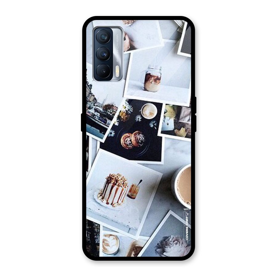 Pictures Coffee Glass Back Case for Realme X7