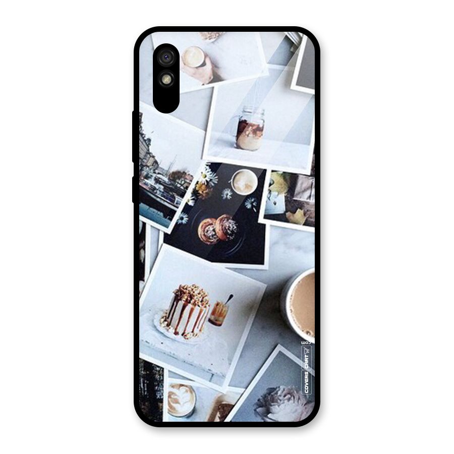 Pictures Coffee Glass Back Case for Redmi 9i