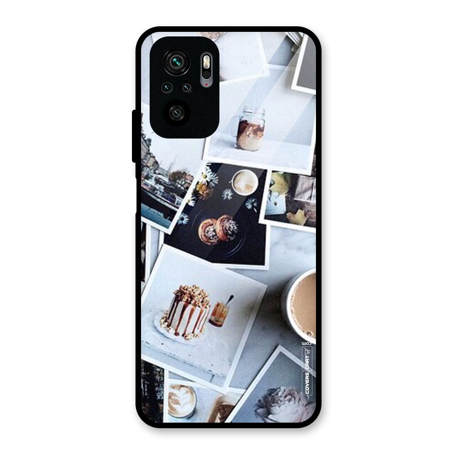 Pictures Coffee Glass Back Case for Redmi Note 10S