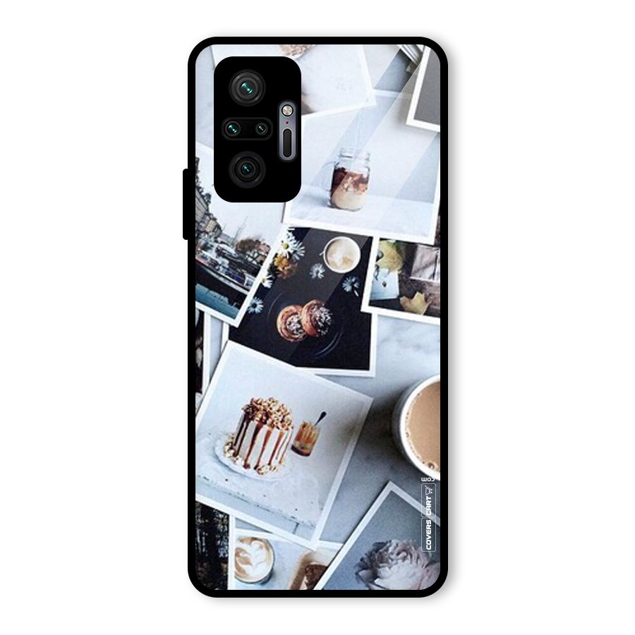 Pictures Coffee Glass Back Case for Redmi Note 10 Pro