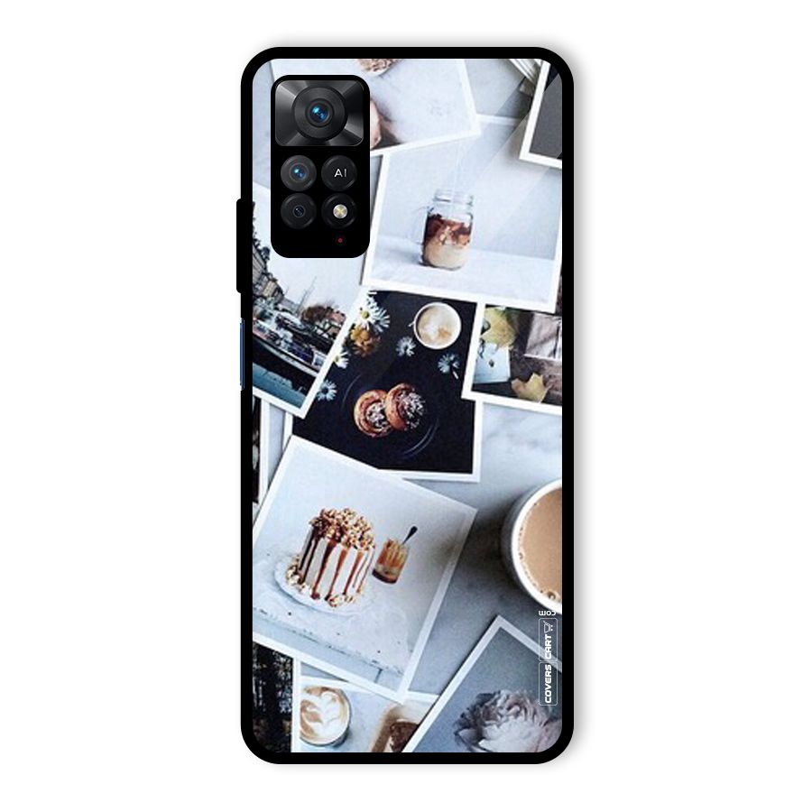 Pictures Coffee Glass Back Case for Redmi Note 11 Pro