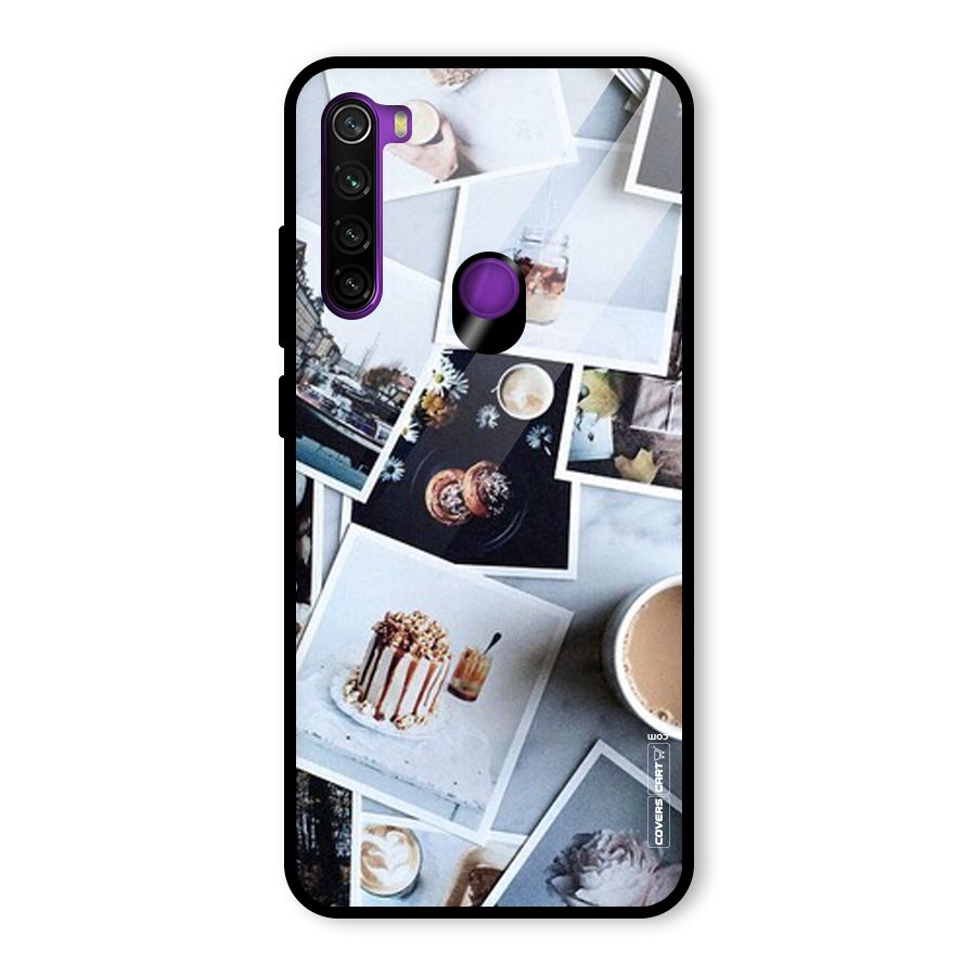 Pictures Coffee Glass Back Case for Redmi Note 8